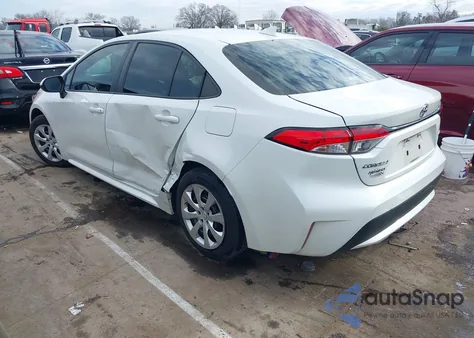 2020 Toyota Corolla Le из США, поврежденный, VIN 5YFEPRAE6LP086831